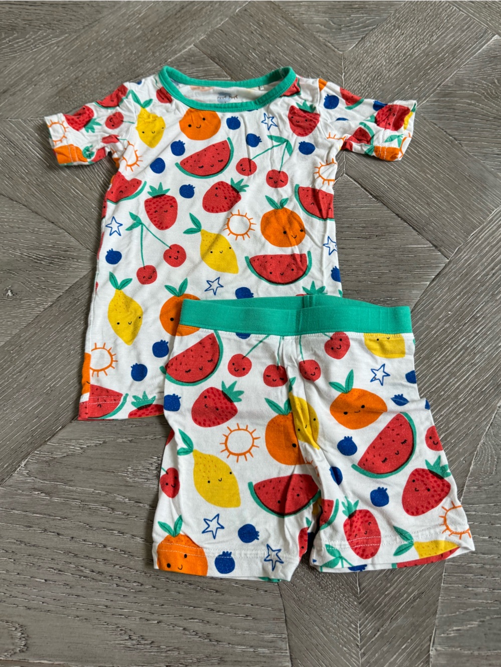 Little Sleepies Fruit Print Pajamas